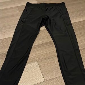 Womens Black Athletic Pants